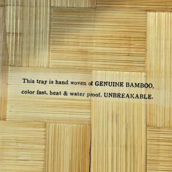 Bamboo Florida Tray - Picture 4 of 4